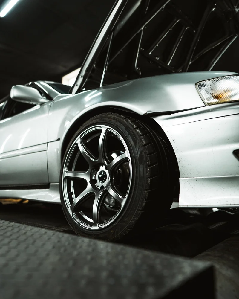 Toyota Chaser на замере